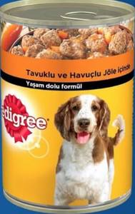 Pedigree Tavuklu Ve Havuçlu Konserve Köpek Maması 400 gr