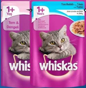 Whiskas Pouch Kedi Maması Ton Balıklı 85 gr