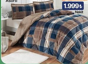 Merinos Comforter Çift Kişilik Yorgan Seti 220x240 Asorti
