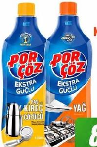 Porçöz Yağ ve Kireç Çözücü 1 L