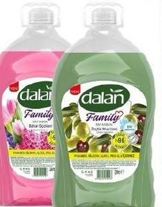 Dalan Family Sıvı Sabun Çeşitleri 3 Lt