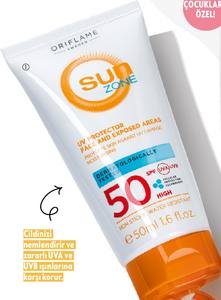 Oriflame Sun Zone Yüz ve Vücut için SPF 50 Yüksek Korumalı Güneş Kremi 50 ml