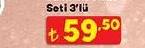 Saklama Kabı Seti 3'lü