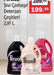Perwoll Sıvı Çamaşır Deterjan