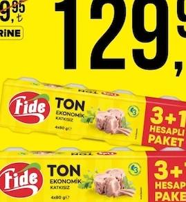 Fide Ton Balığı 4x80 g