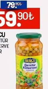 Burcu Garnitür Konserve 570 GR