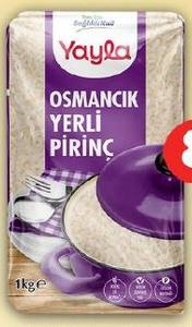 Yayala Pirinç Yerli Osmancık 1 Kg