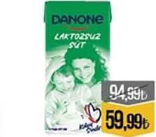 Danone Laktozsuz Süt 1 lt