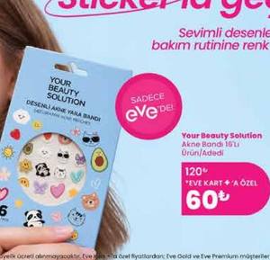 Your Beauty Solution Desenli Akne Yara Bandı 18'li