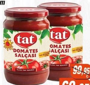 Tat Domates Salçası 710 Gr Cam