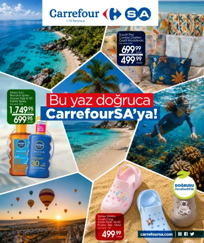CarrefourSA — Tatil 1 - 15 Temmuz