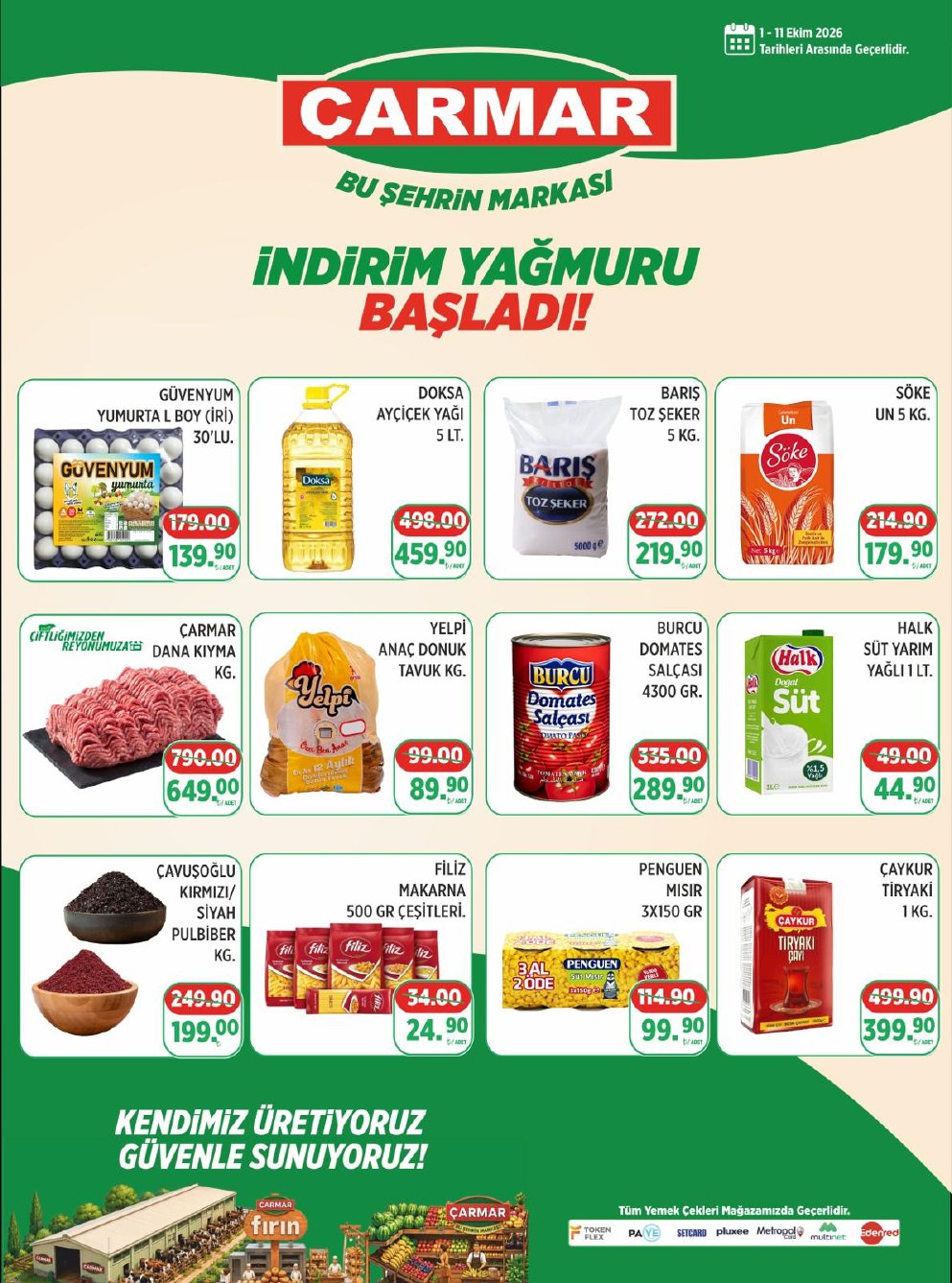 Çarmar İndirim Kataloğu kapağı