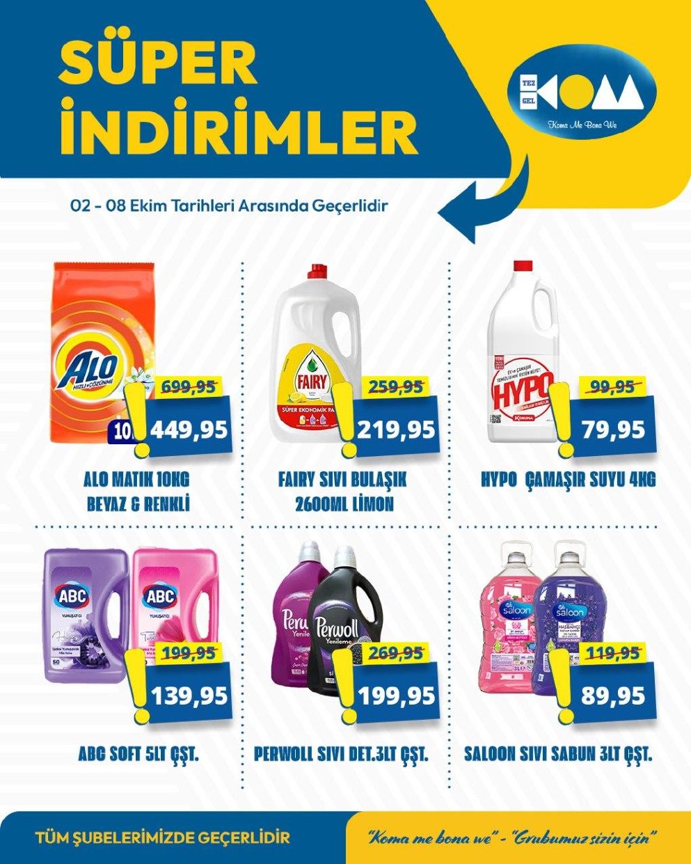Tezgel Kom Market İndirim Kataloğu — 4. sayfa