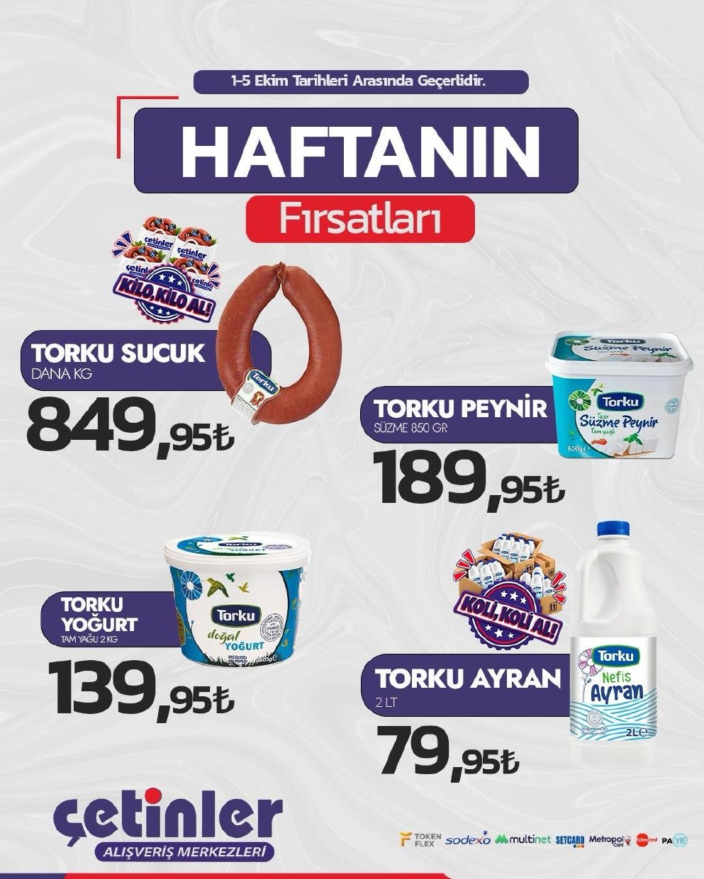 Çetinler Alışveriş Merkezi İndirim Kataloğu — 2. sayfa