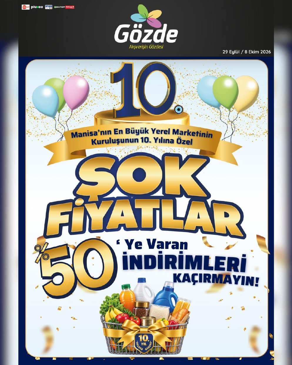 Gözde Market İndirim Kataloğu kapağı