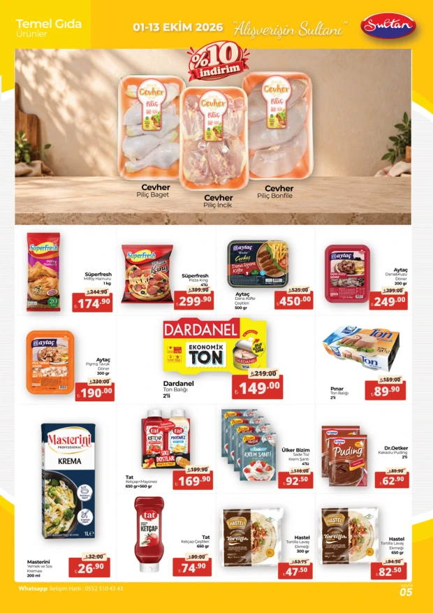 Sultan Market - Sultan Market İnsert - 2 Eki 2026 - 8 Eki 2026 — 5. sayfa