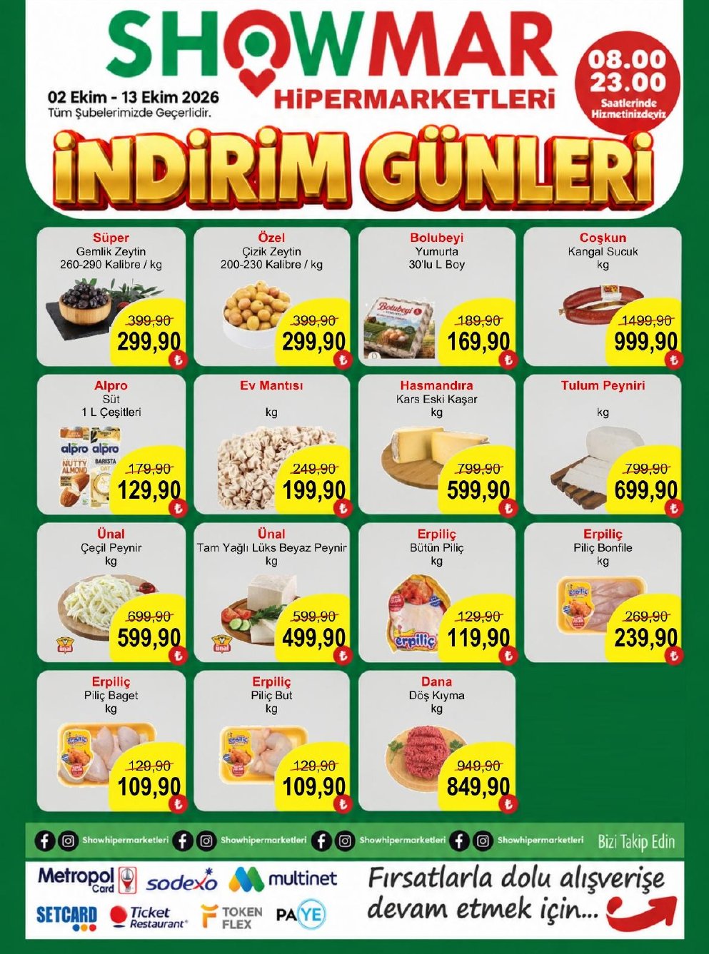 Showmar Market İndirim Kataloğu — 4. sayfa