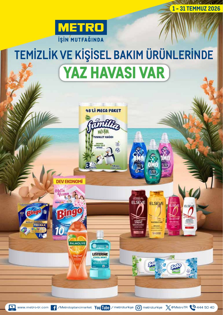 METRO MARKET — Temizlik | Kişisel bakım