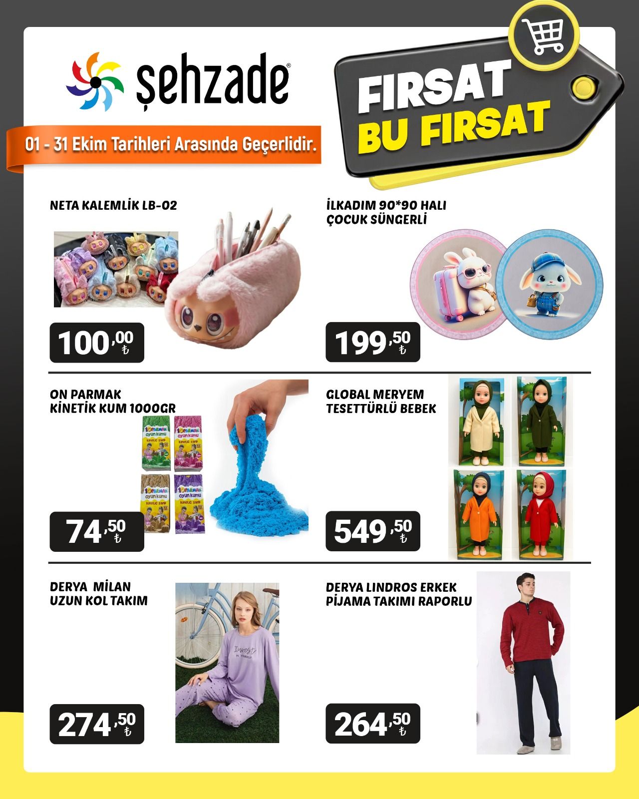Şehzade Online Şehzade Market İndirim Kataloğu kapağı