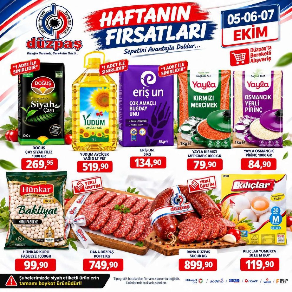 Düzpaş Hipermarket İndirim Kataloğu kapağı