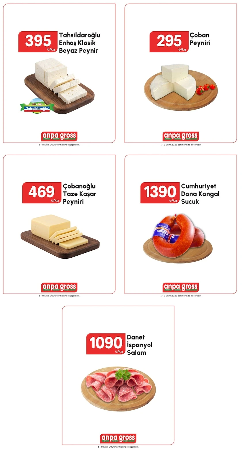 Anpa Gross - İndirim Broşürü 01 - 08 Ekim 2026 kapağı
